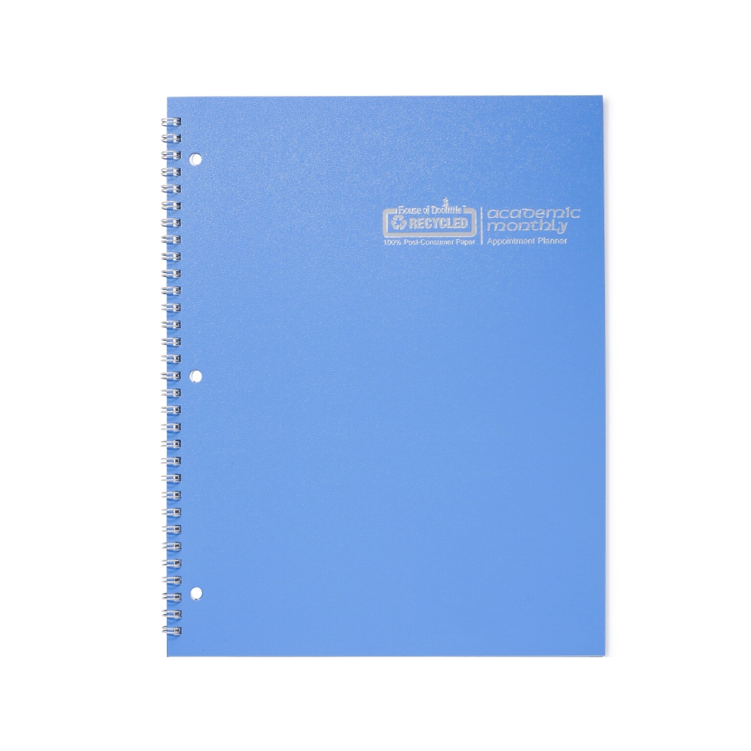 2023-2024 House of Doolittle 8.5 x 11 Academic Monthly Planner, Bright Blue (26308-24)