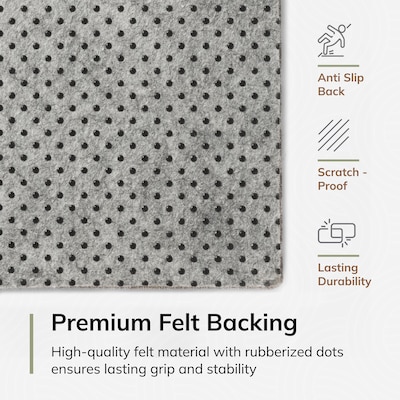 Anji Mountain Rug'd Carpet & Hard Floor Chair Mat, 40" x 54", Woven Wave (AMB9045-4054)