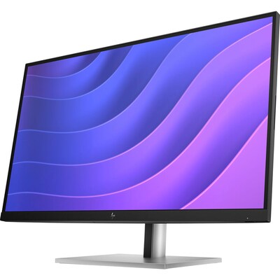 HP E27q G5 27" WQHD IPS 75Hz LCD Monitor, Height Adjustable, Black/Silver (6N6F2AA#ABA)