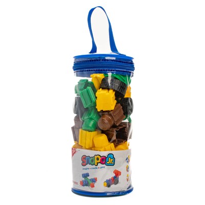Snapo Jr. Building Blocks Dinosaur Creator Kit, 40 Pieces/Set (SNP3240D)