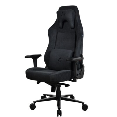 Arozzi Vernazza XL Supersoft Microfiber Ergonomic Racing Gaming Chair, Pure Black (VERNAZZA-XL-SPSF-PBK)