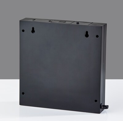 Simplee Adesso 8.75"H LED Jellyfish Motion Light Box, Black (SL3723-01)
