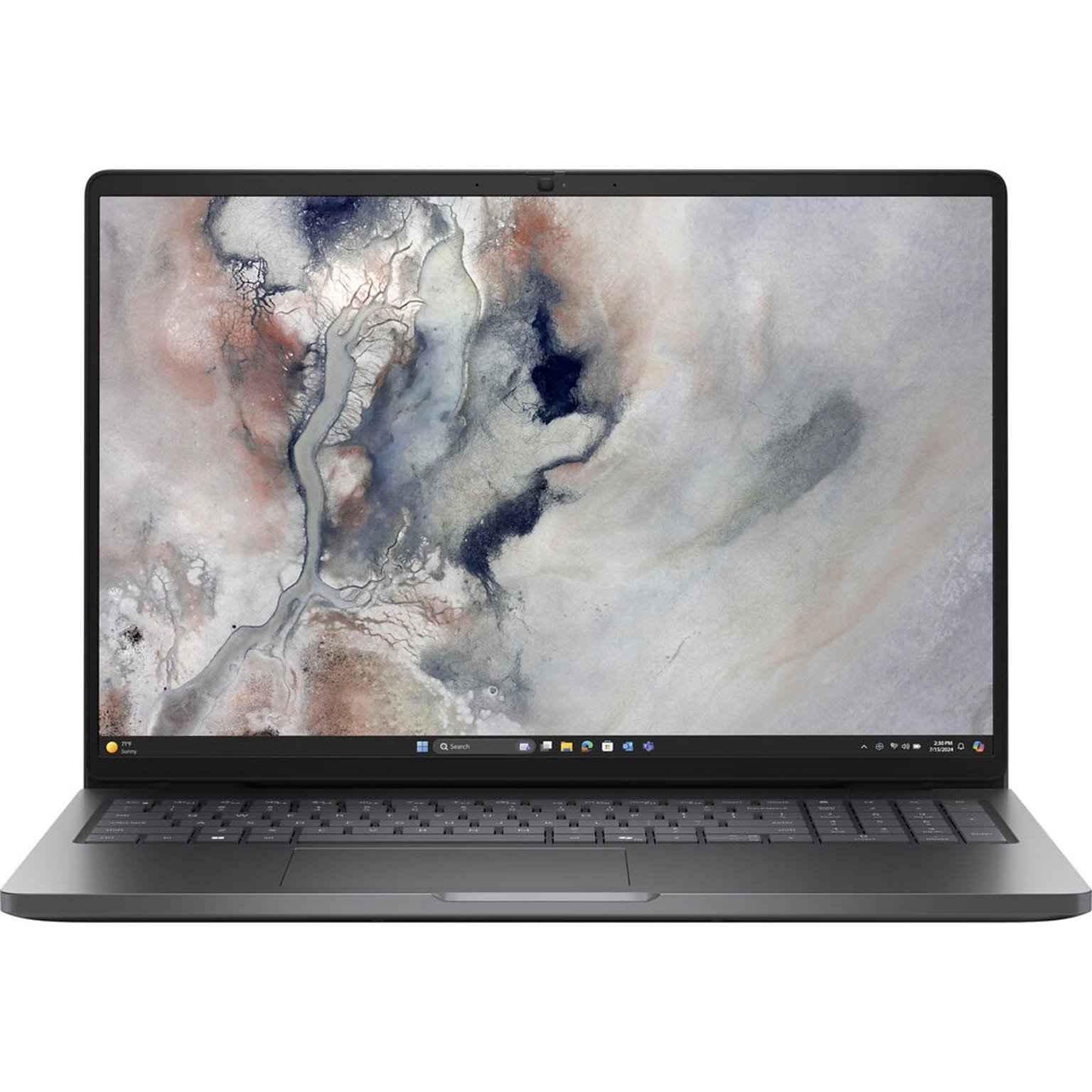 Dell Pro 16 16 LCD AI Laptop, AMD Ryzen 5 220, 16GB RAM, 256GB SSD, Backlit Keyboard, 11 Hour Battery, Windows 11 Pro