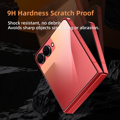 SaharaCase Anti-Glare Tempered Glass Screen Protector for Samsung Galaxy Z Flip7 (ZD00168)