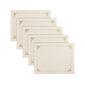 Better Office Certificate Holders, 8.75" x 11.25", Ivory/Gold, 25/Pack (65250-25PK)