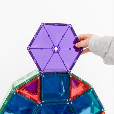 Connetix Magnetic Tiles Rainbow Mega Pack, 212 Pieces (CNTR00212ME)