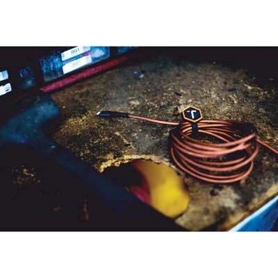 ToughTested PRO Armor Lightning to USB-A Charging Cable, 8 ft., Black (CELTTPC8IP2) (TT-PC8-IP2)