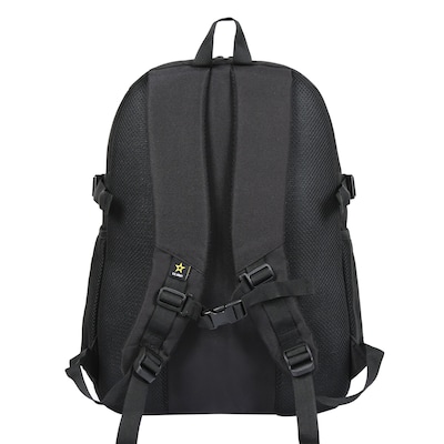 US Army TANGO Laptop Backpack, Large, Black (USBTAN18BLK)