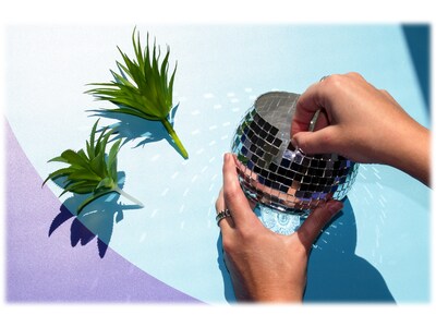 Art 101 Crafts Make Your Own Disco Planter Kit (41035MB)