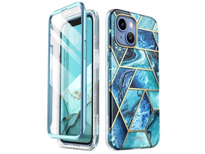 i-Blason Cosmo Ocean Blue Case for iPhone 14 Plus (iPhone2022-6.7-Cosmo-SP-Ocean)