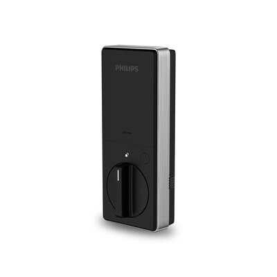 Philips Bluetooth Touchscreen Smart Deadbolt with Handle – Satin Nickel