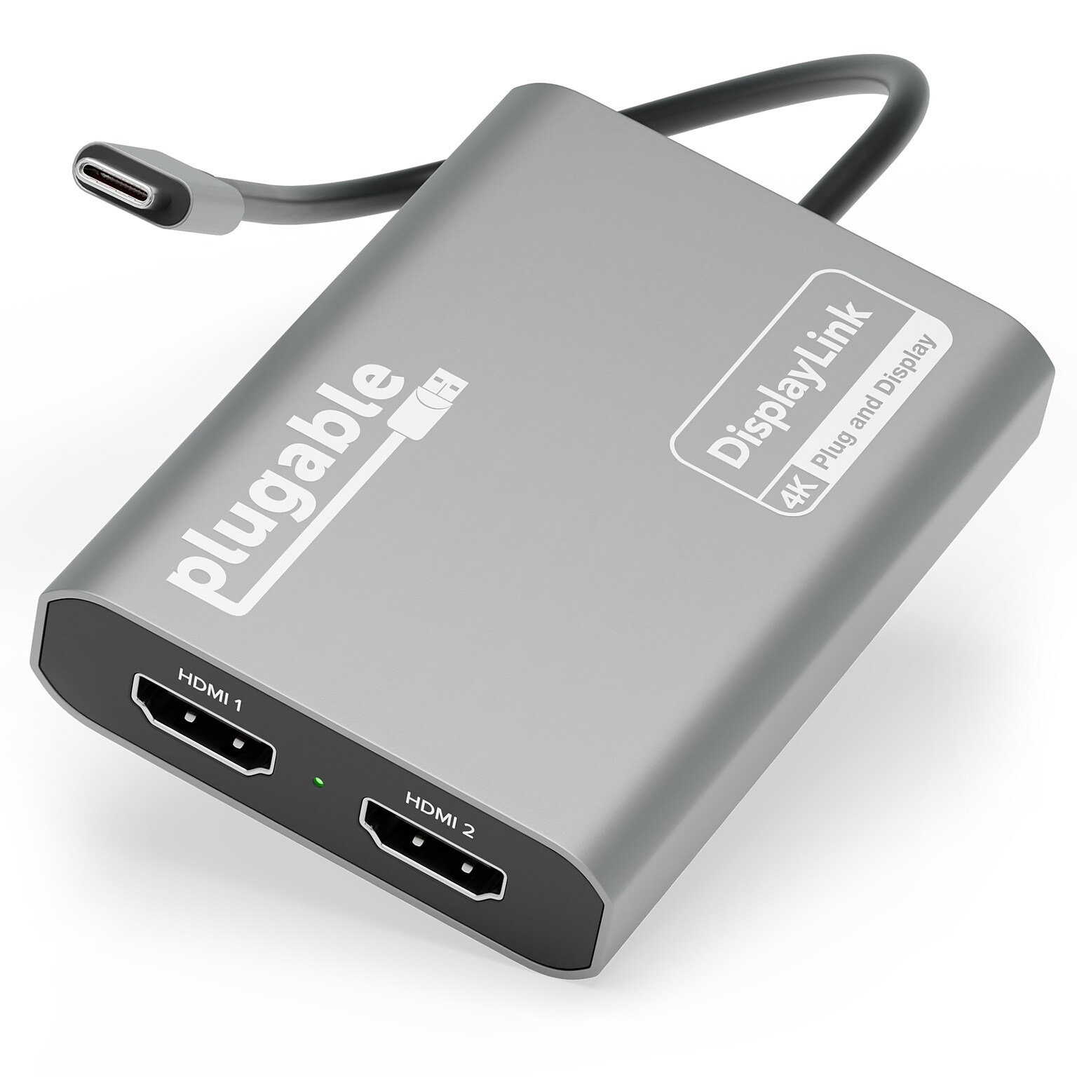 Plugable Dual Monitor USB-C to HDMI Adapter (USBC-6950M)