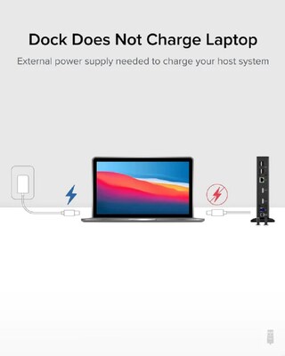 Plugable USB-C Dual HDMI Universal Docking Station (UD-3900C)