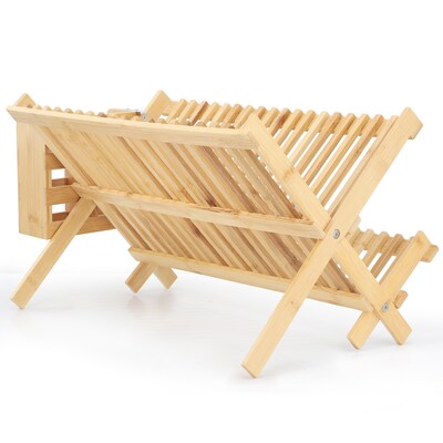 Megachef Bamboo Dish Racks, Brown (935122139M)