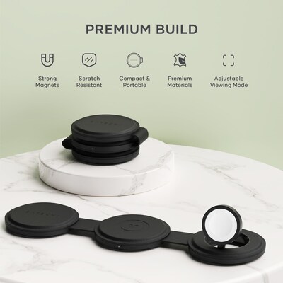 Satechi OntheGo 3-in-1 Wireless Charger, Black (ST-QTG31K)