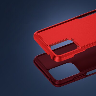 SaharaCase Raider Series ArmorPro Case for Motorola G 5G (2024), Viper Red (CP00568)