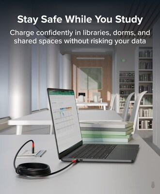 Plugable 6.5 ft. USB-C to USB-C Charging Cable, Male to Male, Black (USBC-CC2M)