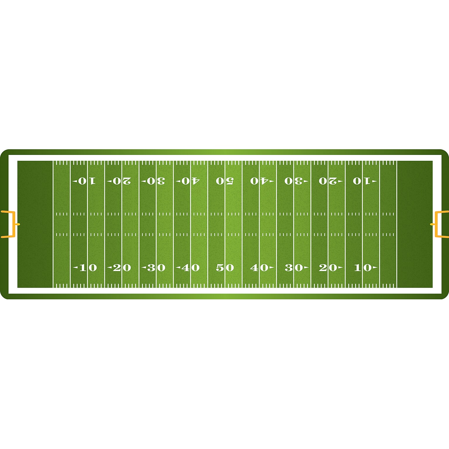 Ashley Productions The Original Fun Mat, Mat Runner, 15.5 x 47, Football Field (ASH91412)