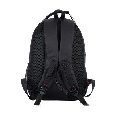DUKAP ECHO Laptop Compatible Backpack, Large, Black (B-DKECH-3613)