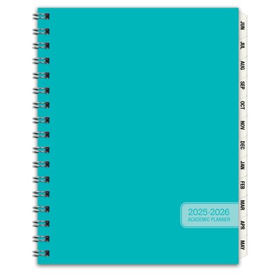 2025-2026 Global Printed Products Pick Your Own 8.5" x 11" Academic Weekly & Monthly Planner,  Plastic Cover