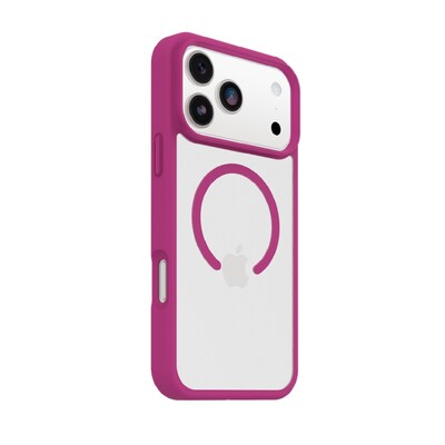 OtterBox React Phone Case for iPhone 17 Pro Max, Shock Absorbing, Pink Awakening (77-98654)
