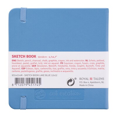 Talens Art Creation 4.7" x 4.7" Sketch Book, 80 Sheets/Book, 5/Bundle (TLN9314214M-5)