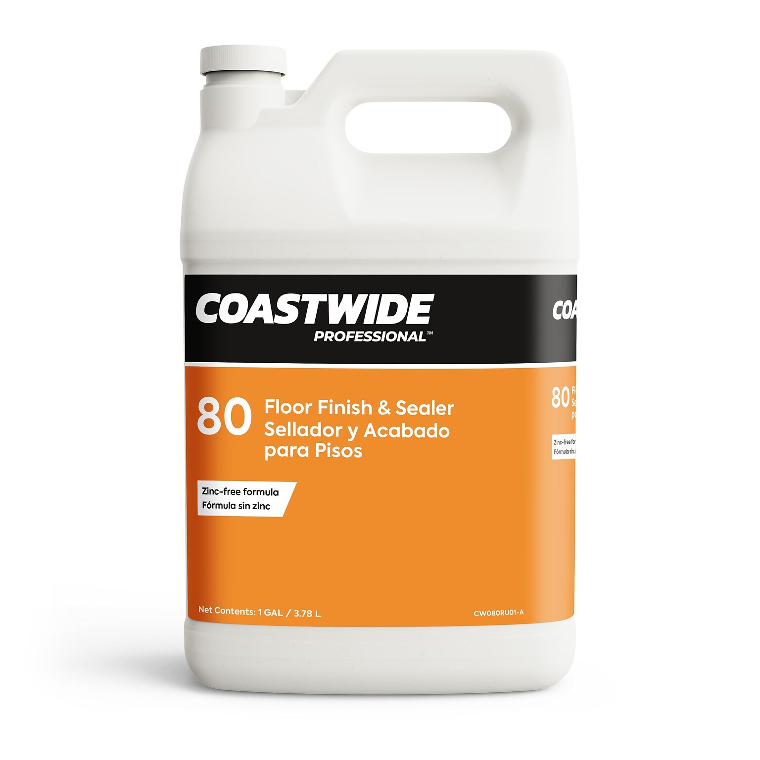 Coastwide Professional™ Floor Finish and Sealer 80, 3.78L, 4/Carton (CW080RU01-A)