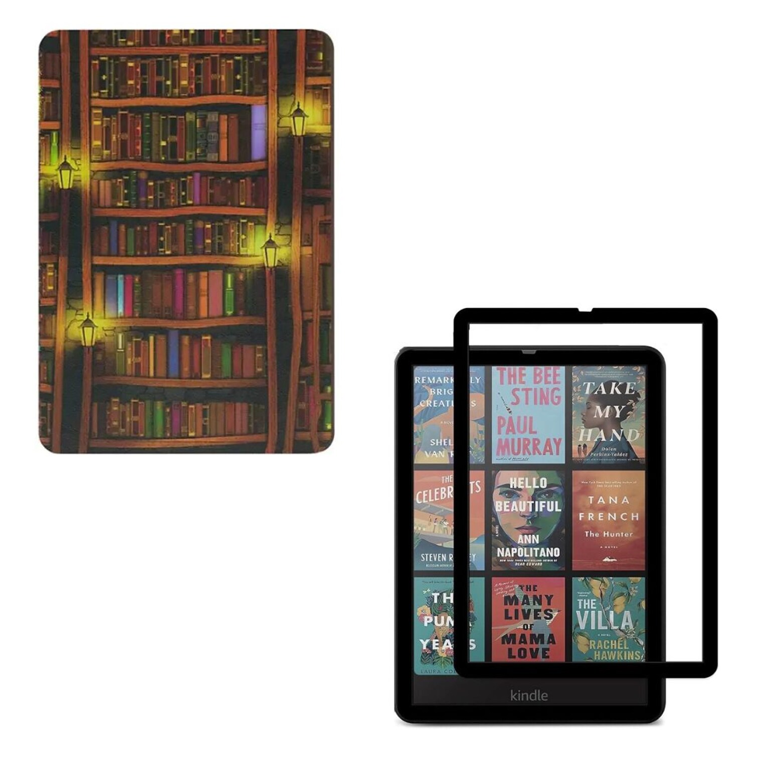 SaharaCase Venture TPU 7 Folio Case & Screen Protector for Kindle Paperwhite & Colorsoft, Brown (TB00444-ZD-T69)