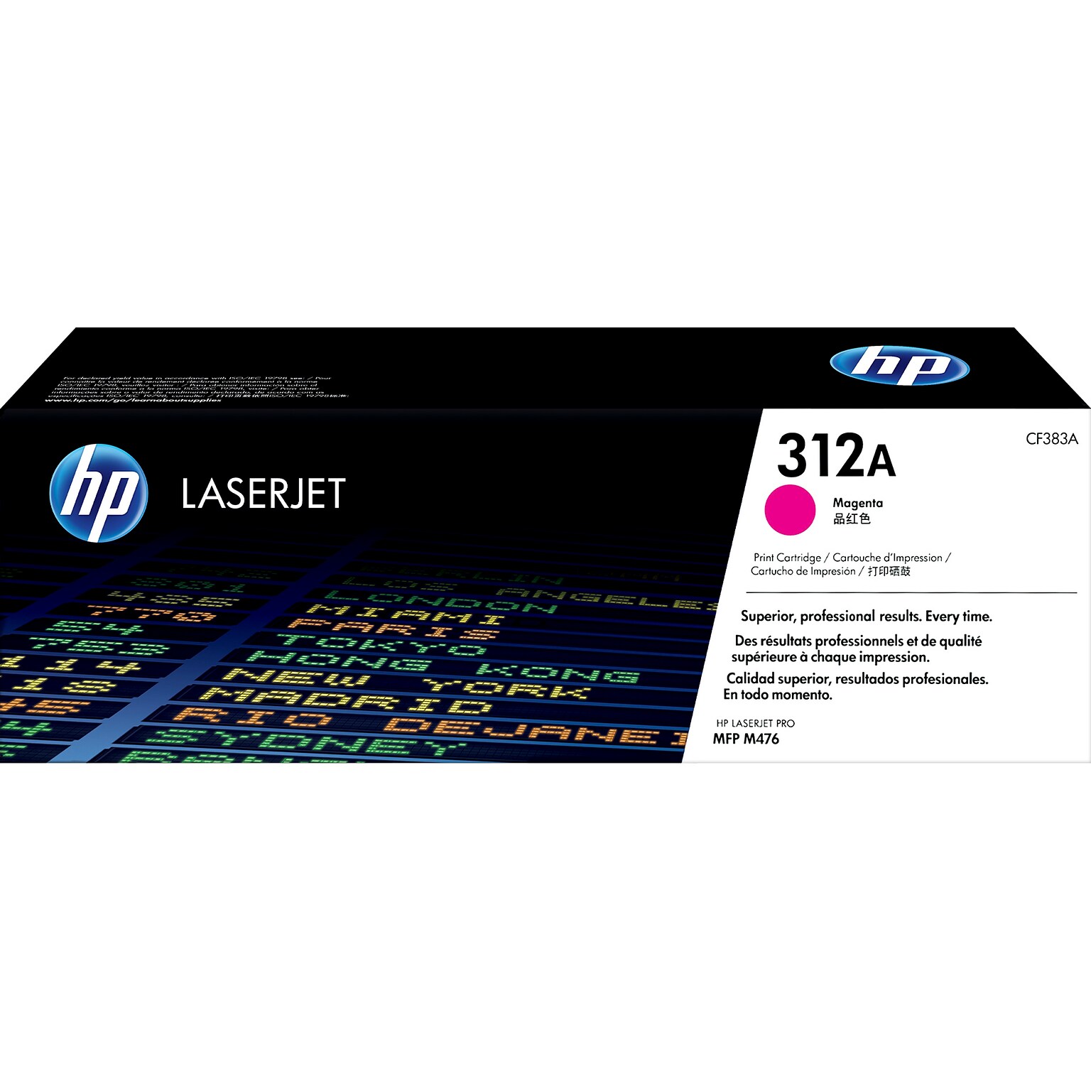 HP 312 Magenta Standard Yield Toner Cartridge, Prints Up to 2,700 Pages (CF383A)