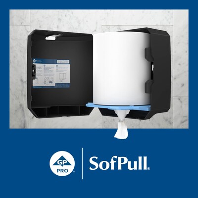SofPull Centerpull Paper Towels, 1-ply, 320 Sheets/Roll, 6 Rolls/Pack (28124)