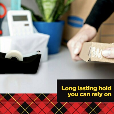 Scotch Transparent Clear Tape Refill, 0.75" x 72 yds., 3" Core, Clear (600-342592)
