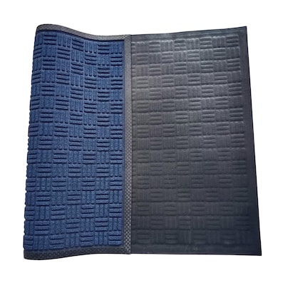 Floortex Doortex Ribmat Indoor / Outdoor Entrance Mat, 72 x 48, Blue (NREMFLLV0111)