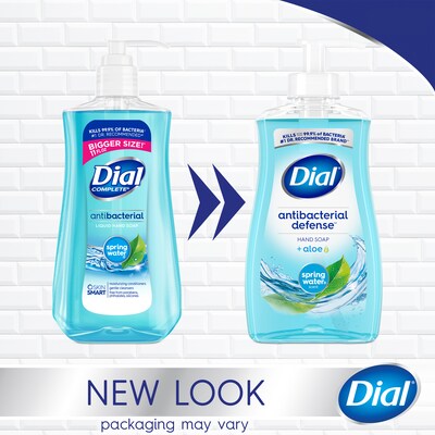 Dial Complete Antibacterial Liquid Hand Soap, Spring Water Scent (00017000209524)