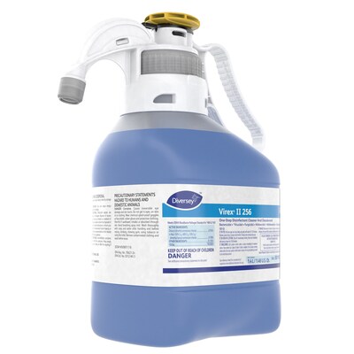 Virex II 256 Disinfectant for Diversey SmartDose, Minty Scent, 47.3oz. (5019317)