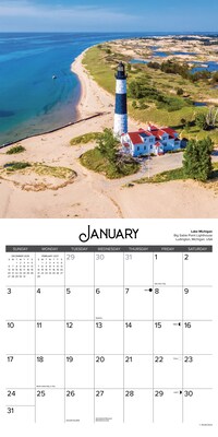 2027 Willow Creek Great Lakes  12" x 12" Monthly Wall Calendar (60544)