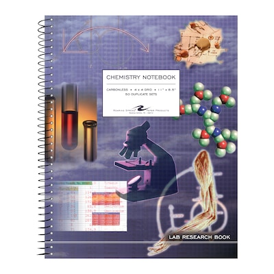 Roaring Spring Paper Products 1-Subject Computation Notebooks, 8.5 x 11, Graph Ruled, Multicolored, 12/Carton (77650cs)