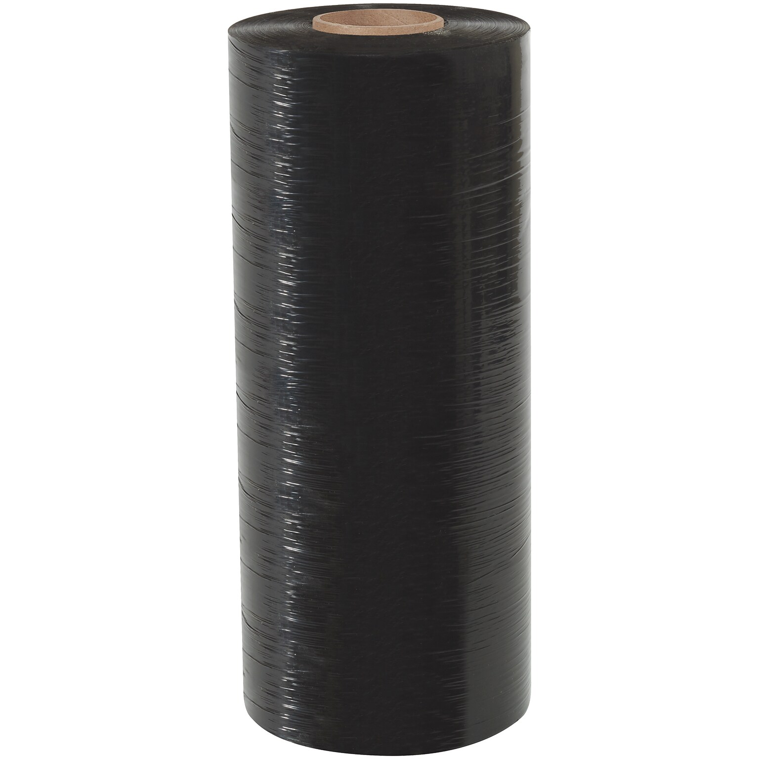 20 x 5000 80 Gauge Blown Machine Length Stretch Wrap, Black Tinted (MSF2080BLK)