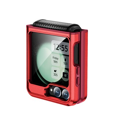 SaharaCase Raider Phone Case for Samsung Galaxy Z Flip6, Shock Absorbing, Viper Red (CP00590)