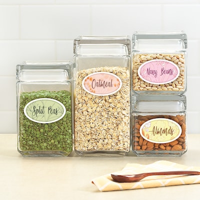 Avery Laser/Inkjet Oval  Waterproof Multipurpose Labels, 2.5"  Dia, White, 150/Pack (94058)