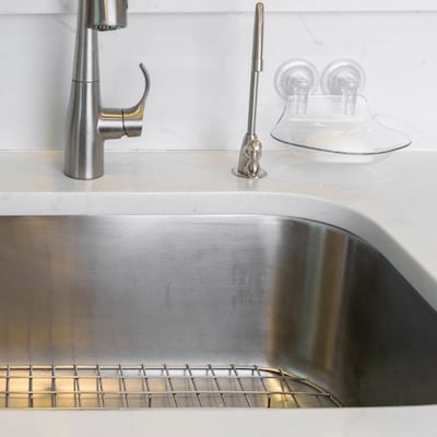 Better Houseware Plastic Suction-Cup Soap Holder, Clear (BTH884)