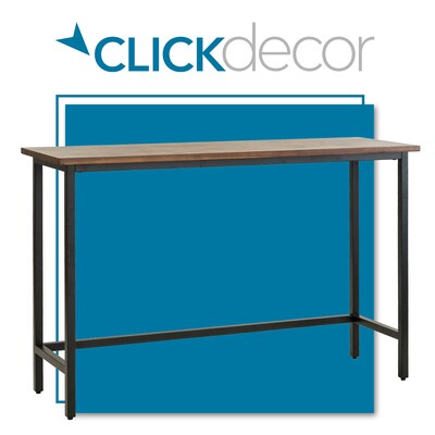 ClickDecor Lincoln Console Table, Brown (FUTB10007A)