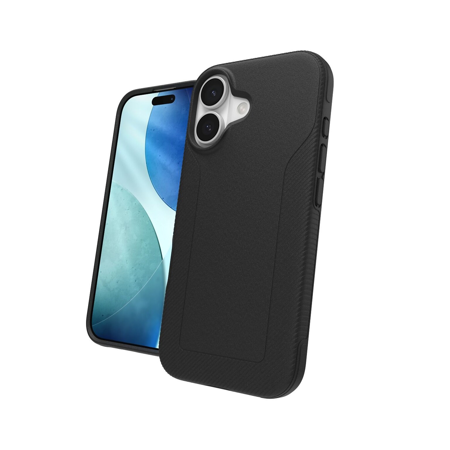 Zagg Luxe Snap MagSafe Phone Case for Apple iPhone 17, Black (702318828)
