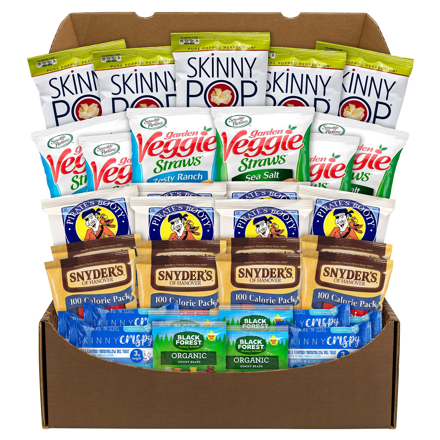 Break Box Pros Healthy Snack Mix, Variety, 37/Box (700-00005)