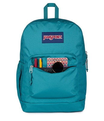 JanSport Cross Town Plus Laptop Compatible Backpack, Small, Emerald Pool (JS0A7ZNZDH2)