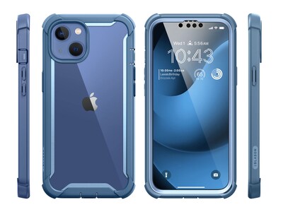 i-Blason Ares Blue Case for iPhone 14 Plus (iPhone2022-6.7-Ares-SP-Azure)