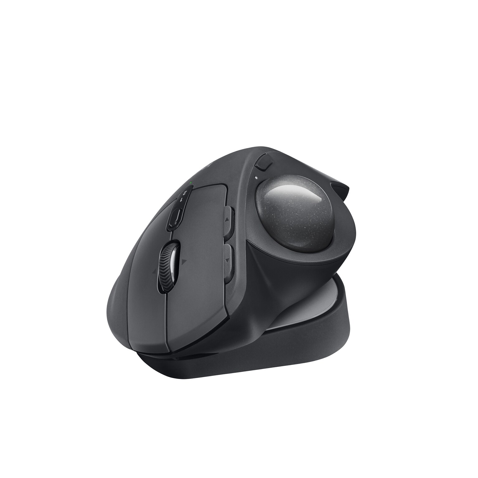 Logitech MX Ergo S Plus Wireless Ergonomic Trackball Mouse, Black (910-007247)