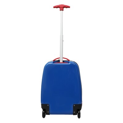 Bioworld 16.5" Hardside Super Mario Brothers Carry-On Suitcase, 2-Wheeled, TSA Checkpoint Friendly, Blue (LRB53N9SMBPP00)