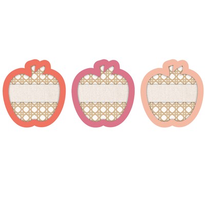 Carson Dellosa Education True to You Boho Apples Cut-Outs, 36/Pack, 3 Packs/Bundle (CD-120653-3)