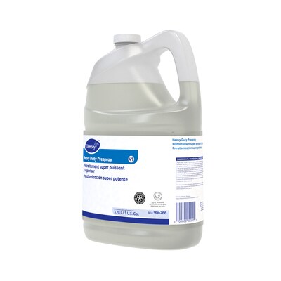 Diversey Heavy Duty Prespray Carpet Cleaner Liquid, Fresh Fruity, 128 fl. oz., 4/Carton (904266)
