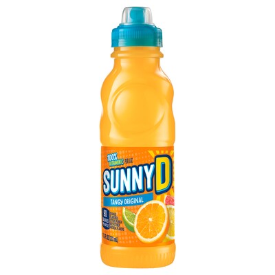 Sunny D Tangy Original Sport Bottle, 11.3 oz., 30/Pack (220-02659)